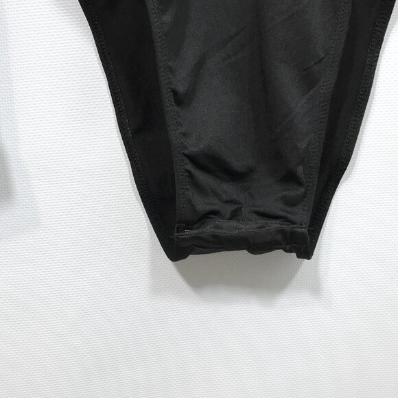 Men Cut-Out Sleeve Bodysuit Black Stretch Clubwear Big and Tall 5X - Picture 6 of 10